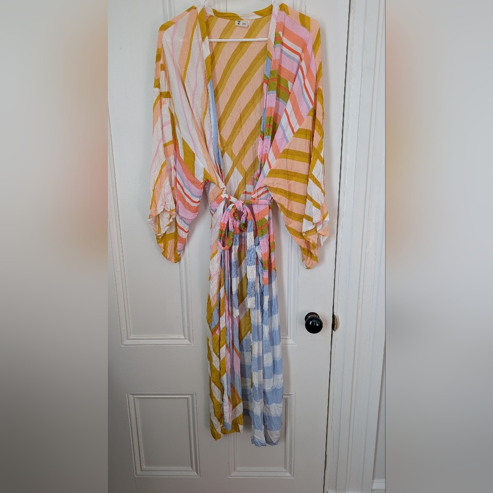 Billabong Colorful Striped Coverup